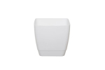 Indoor Pot Cover 16cm Square White